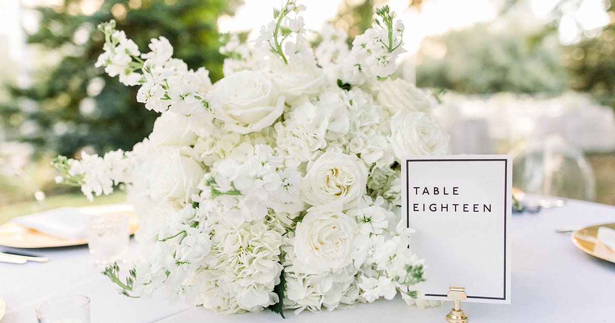white wedding roses