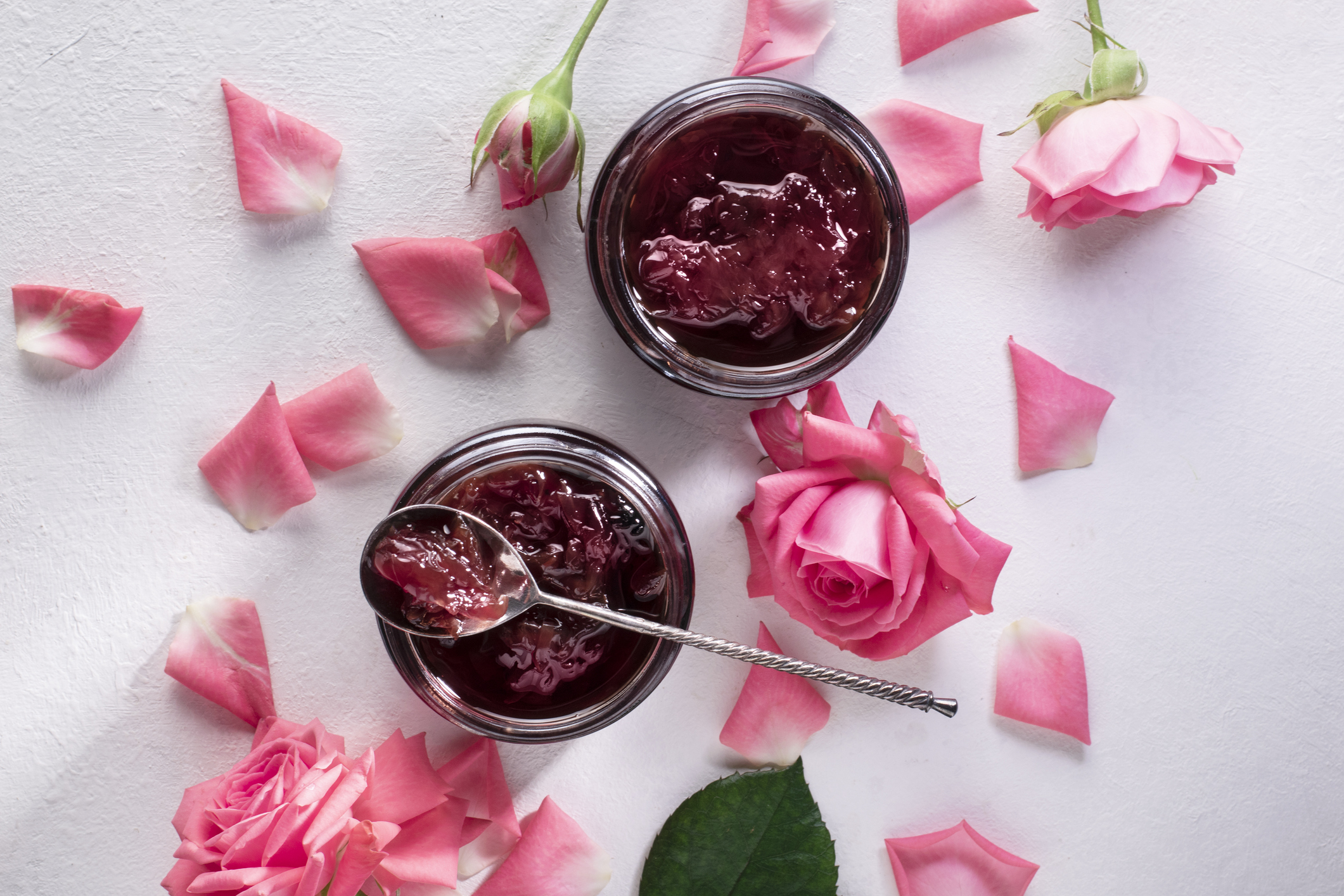rose drink edible flowers