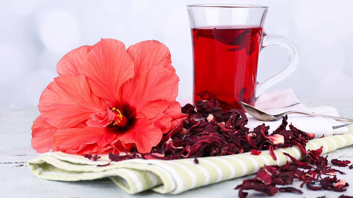 Hibiscus edible flower