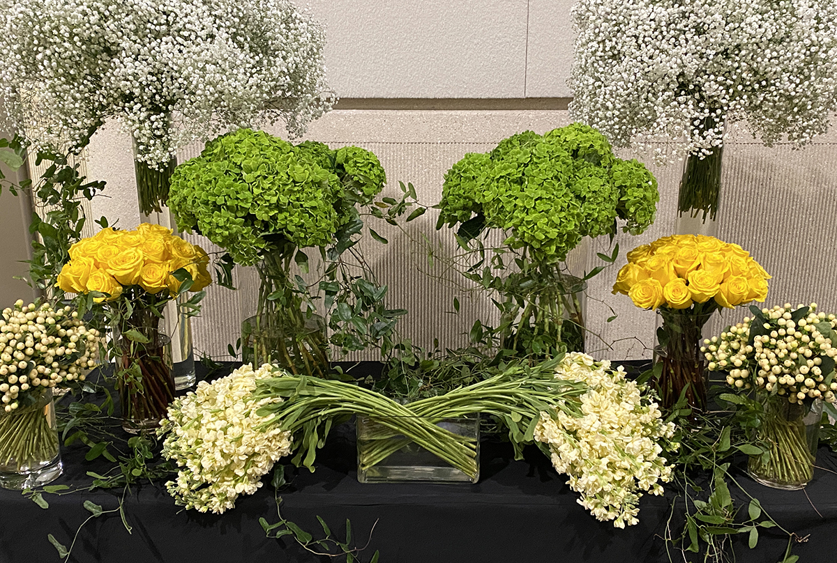 floral reception